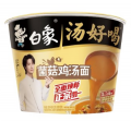 110g白象菌菇鸡汤桶装方便面#
