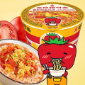 82g公仔碗仔面番茄鸡蛋风味方便面